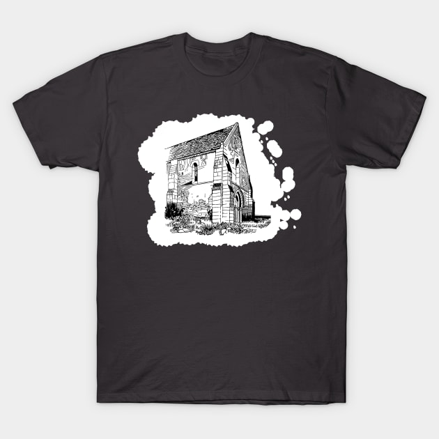 Old abandoned home building T-Shirt by Creative Art Store